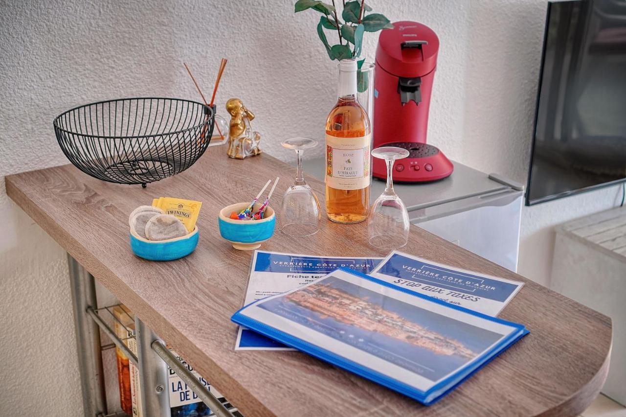 Appartement Le Kate-500m Plage-terrasse Verrière Côte D’azur